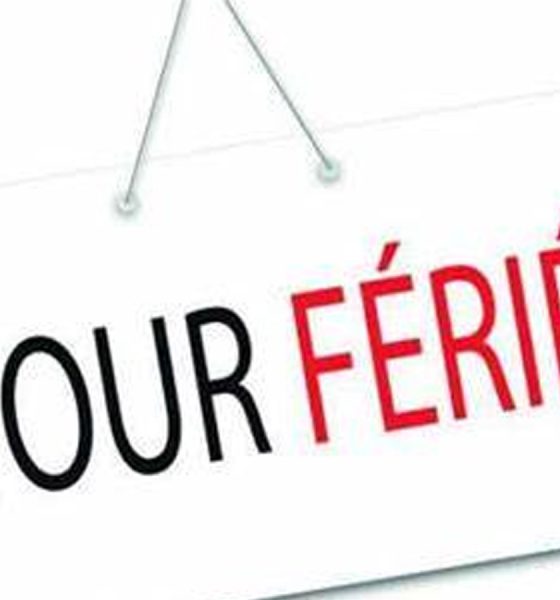 Togo, Ascension 2025, Tabaski, Jeudi 17 juillet 2025, janvier