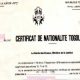 Certificat de nationalité