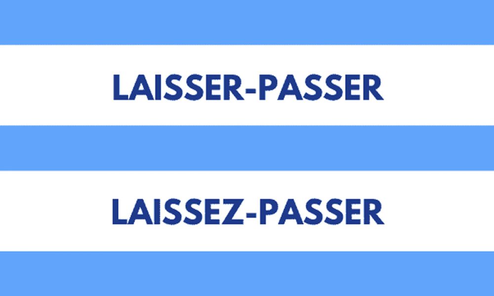 laissez-passer