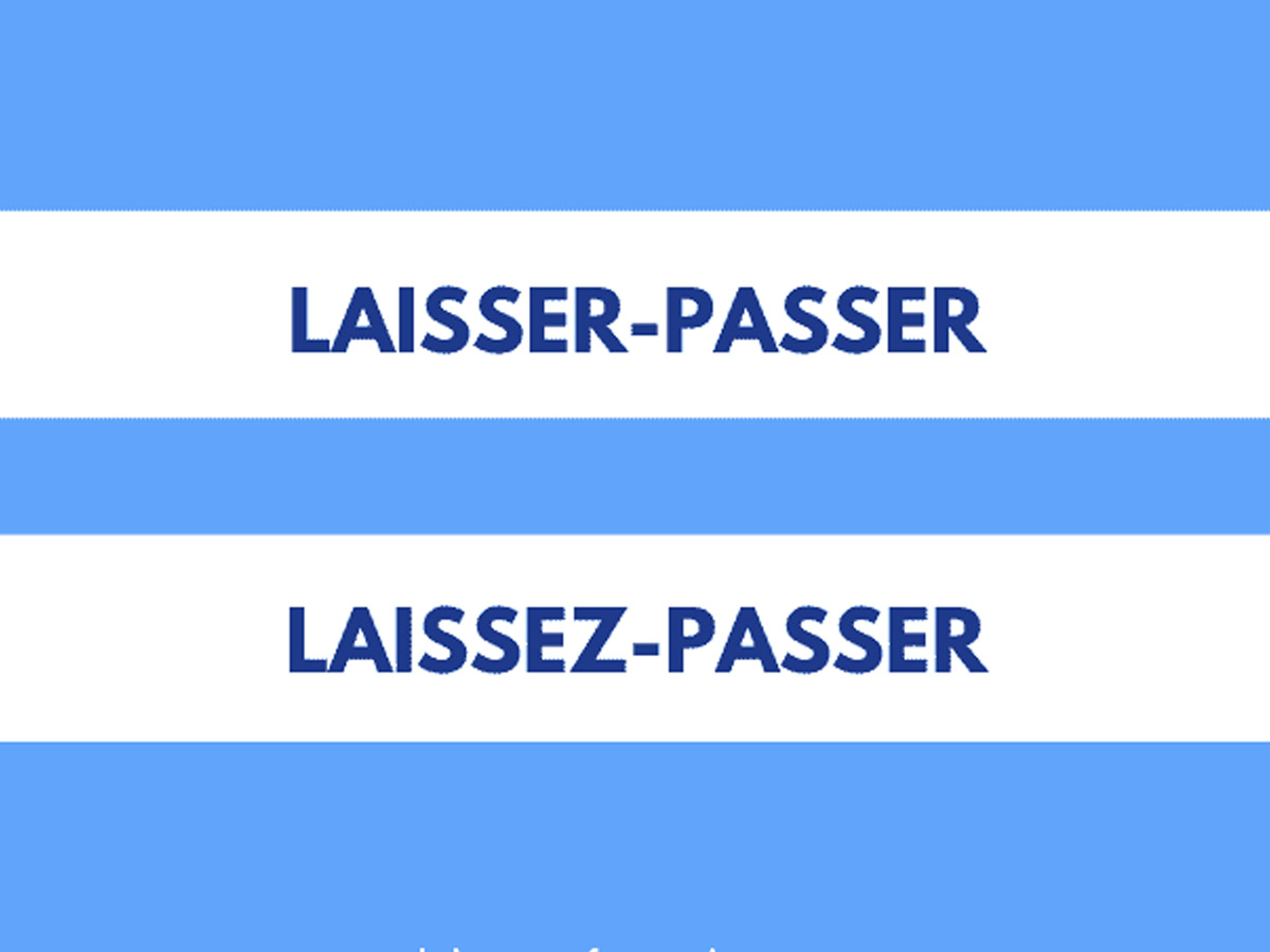 laissez-passer