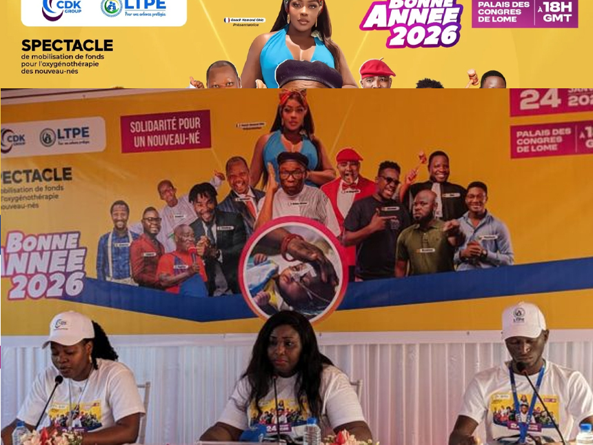 Togo : CDK-Group annonce un spectacle d’humour pour sauver des nouveau-nés